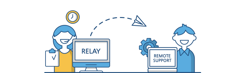 RELAY → REMOTE SUPPORT